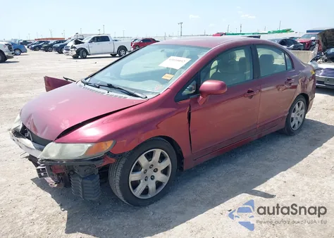 2008 Honda Civic Lx z USA, uszkodzony, nr VIN 1HGFA16508L071601